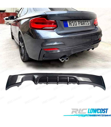 DIFUSOR BMW F22 13-15 LOOK M PERFORMANCE CARBONO