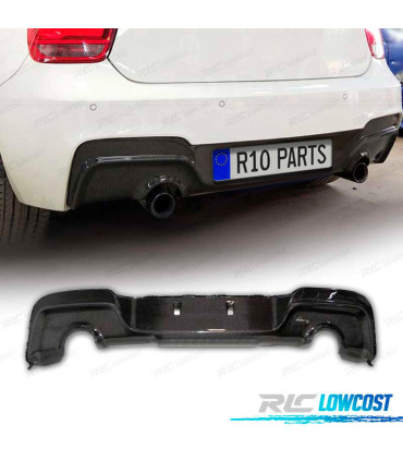 DIFUSOR TRASEIRO BMW F20 F21 LOOK M135 12-15 CARBONO