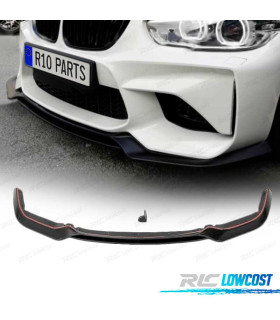 SPOILER LIP FRONTAL BMW F20F21 LCI 15-19 LOOK M2 PRETO
