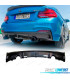 DIFUSOR TRASEIRO BMW F22 F23 14-19 LOOK M PERFORMANCE CARBONO