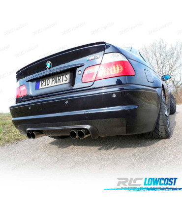 DIFUSOR TRASEIRO BMW E46 98-07 M3 CARBONO