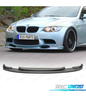 SPOILER LIP FRONTAL BMW E92 E93 06-10 LOOK M3 PRETO