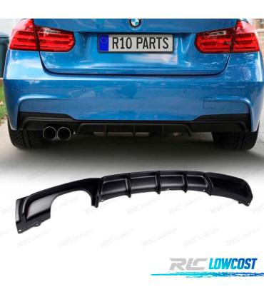 DIFUSOR TRASEIRO BMW F30 F31 LOOK M PERFORMANCE