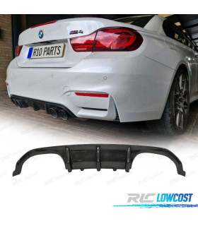 DIFUSOR TRASEIRO BMW F80 F82 F83 LOOK M4 CARBONO OO---OO