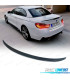 AILERON LIP BMW F33 F83 13-18 LOOK M4 PRETO