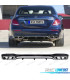 DIFUSOR MERCEDES CLASE E W213 AMG 16-19 LOOK E63 + PONTEIRAS ESCAPE