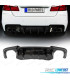 DIFUSOR BMW F10 F11 LOOK M COMPETITION PRETO BRILHANTE