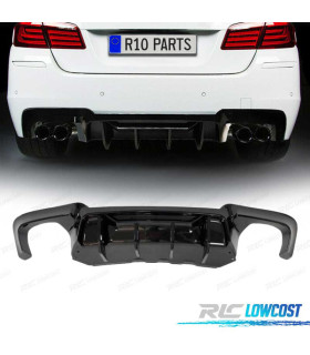 DIFUSOR BMW F10 F11 LOOK M COMPETITION PRETO BRILHANTE