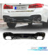 DIFUSOR BMW G30 G31 M TECH 17- LOOK PERFORMANCE PRETO BRILHANTE