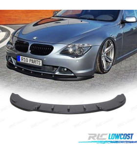 SPOILER LIP FRONTAL BMW E63 03-10 PRETO