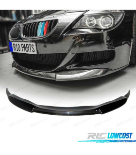 SPOILER LIP FRONTAL BMW E63 03-10 LOOK M6 CARBONO