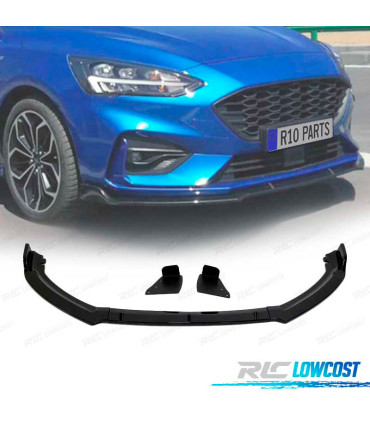 SPOILER LIP FRONTAL FORD FOCUS 19- PRETO BRILHANTE
