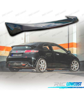 AILERON SPOILER HONDA CIVIC LOOK R 5P 06- CARBONO