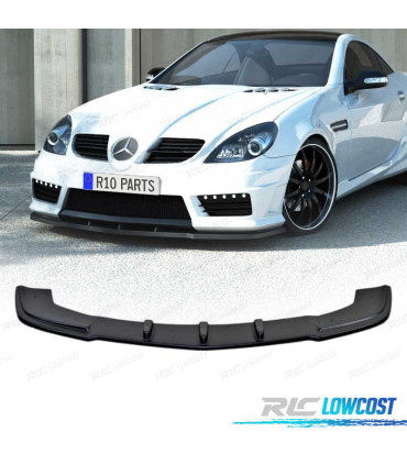 SPOILER LIP FRONTAL MERCEDES SLK R171 04-11 LOOK AMG PRETO