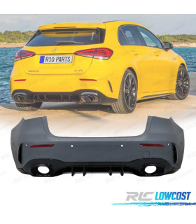 PARA-CHOQUES TRASEIRO MERCEDES W177 18- LOOK AMG A35