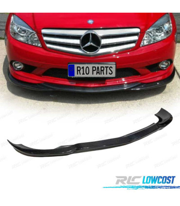 SPOILER LIP FRONTAL MERCEDES W204 07-10 CARBONO