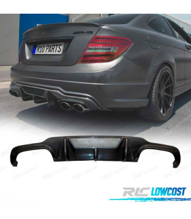 DIFUSOR TRASEIRO MERCEDES W204 C63 11-13 CARBONO
