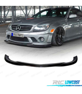 SPOILER LIP FRONTAL MERCEDES W204 LOOK AMG 11-13 CARBONO