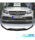 SPOILER LIP FRONTAL MERCEDES W205 SW 19- LOOK C63 PRETO