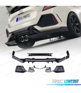 DIFUSOR HONDA CIVIC TYPE R HATCHBACK 16-