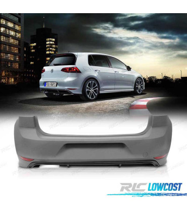 PARA-CHOQUES TRASEIRO VOLKSWAGEN VW GOLF 7 12-17 LOOK R LINE