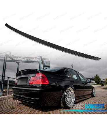 AILERON LIP SPOILER TRASEIRO BMW E46 BERLINA 98-05 CARBONO