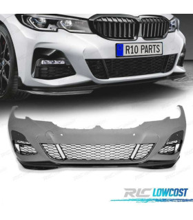 PÁRA-CHOQUES DIANTEIRO BMW G20 G21 19-22 LOOK M PERFORMANCE LIP PRETO MATE PDC