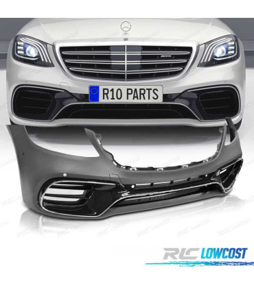 PARA-CHOQUES FRONTAL MERCEDES CLASE S W222 18-20 AMG S63