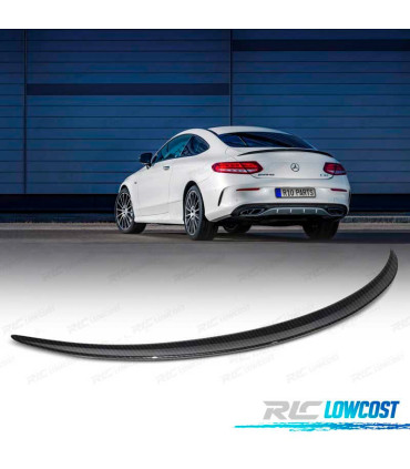 AILERON SPOILER MERCEDES CLASE E COUPE C238 17- LOOK AMG CARBONO