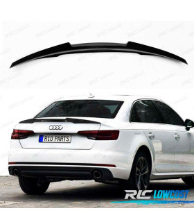 AILERON SPOILER TRASEIRO AUDI A4 B9 SEDÁN 15-19 LOOK PSM