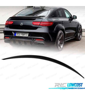AILERON LIP SPOILER MERCEDES GLE COUPE C292 15-18 LOOK AMG PRETO BRILHO