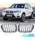 GRELHA FRONTAL BMW X3 F25 LCI 14-18 CROMADO LOOK M PERFORMANCE
