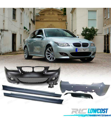 KIT CARROÇARIA BMW E60 03-07 COM PDC E NEVOEIROS