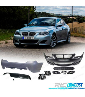 KIT PARA-CHOQUES BMW E60 03-07 COM NEVOEIROS LOOK M5