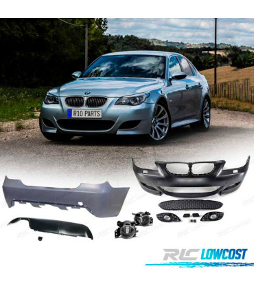KIT PARA-CHOQUES BMW E60 03-07 COM NEVOEIROS LOOK M5