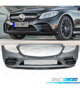 PARA-CHOQUES FRONTAL MERCEDES CLASE C W205 18-21 LOOK AMG