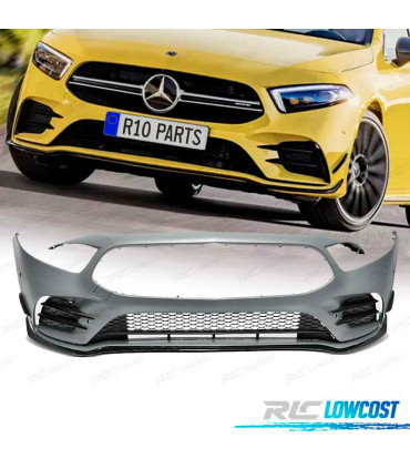 PARA-CHOQUES FRONTAL MERCEDES CLASE A W177 18-22 LOOK AMG CÂMERA PDC