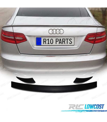 AILERON AUDI A6 C6 SEDÁN 04-11 LOOK ABT 3 PEÇAS