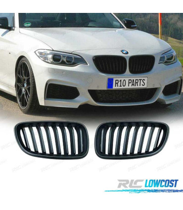 GRELHA FRONTAL BMW F22 F23 14-15 LOOK M PERFORMANCE PRETO MATTE