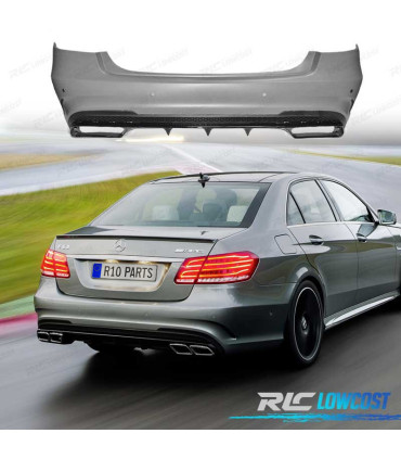 PARA-CHOQUES TRASEIRO MERCEDES CLASE E W212 13-16 LOOK AMG PDC