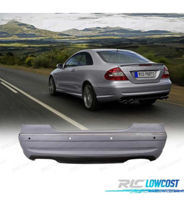 KIT DE CARROÇARIA MERCEDES CLK 200-500 W209 C209 02-09 LOOK AMG