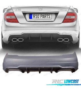 PARA-CHOQUES TRASEIRO MERCEDES CLASE C W204 LOOK AMG C63 07-14