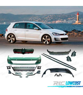 KIT CARROÇARIA VOLKSWAGEN VW GOLF VII 12-17 PDC SRA LOOK GTI
