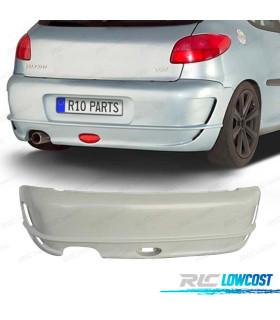 PÁRA-CHOQUES TRASEIRO PEUGEOT 206/206CC 98-09