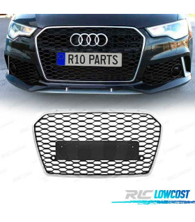 GRELHA AUDI A6 4G 14 - 18 LOOK RS6 COR CROMADA