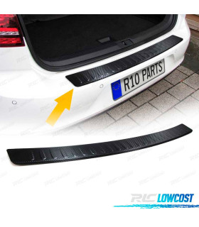 AUTOCOLANTE EMBELEZADOR DE MALA PARA SKODA SUPERB 2 3T5 KOMBI 09- CARBONO