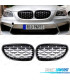 GRELHAS FRONTAIS BMW E60 E61 03-10 DIAMANTE PRETO BLACK DIAMOND