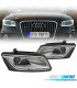 FARÓIS OPTICAS AUDI Q5 12-17 LUZ DIURNA DRL CROMADO