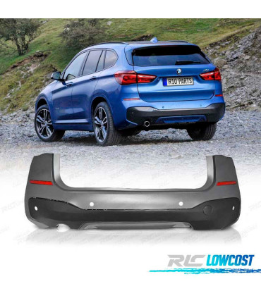 PARA-CHOQUES TRASEIRO BMW X1 F48 15-19 LOOK M PDC