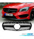 GRELHA FRONTAL MERCEDES CLA W117 2013-2016 LOOK AMG PRETO BRILHO